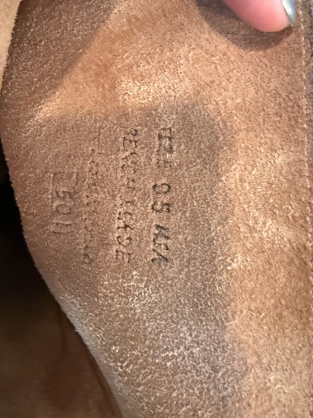 Bed STU Bristol Tall Riding Boots in Tan Rustic - Picture 5 of 7